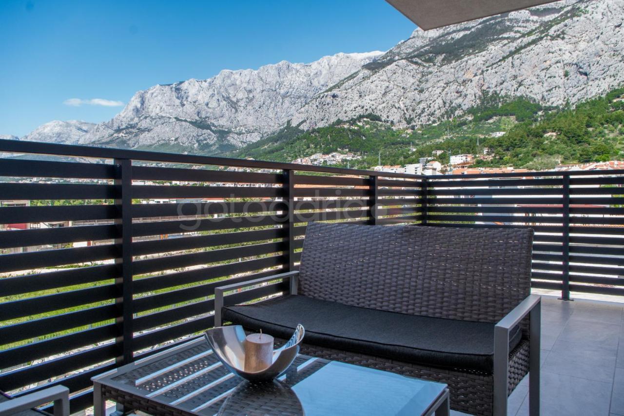 Luxury Sea View Apartment Vida Makarska Kültér fotó